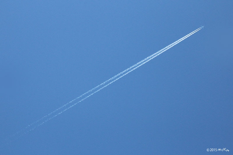 飛行機雲②