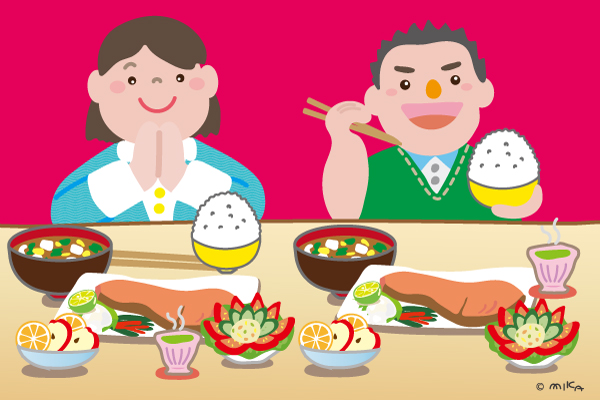和食のイラスト Japanese Food Illustration 工房momo