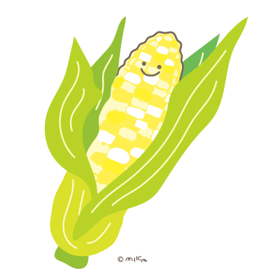 とうもろこし（顔つき）