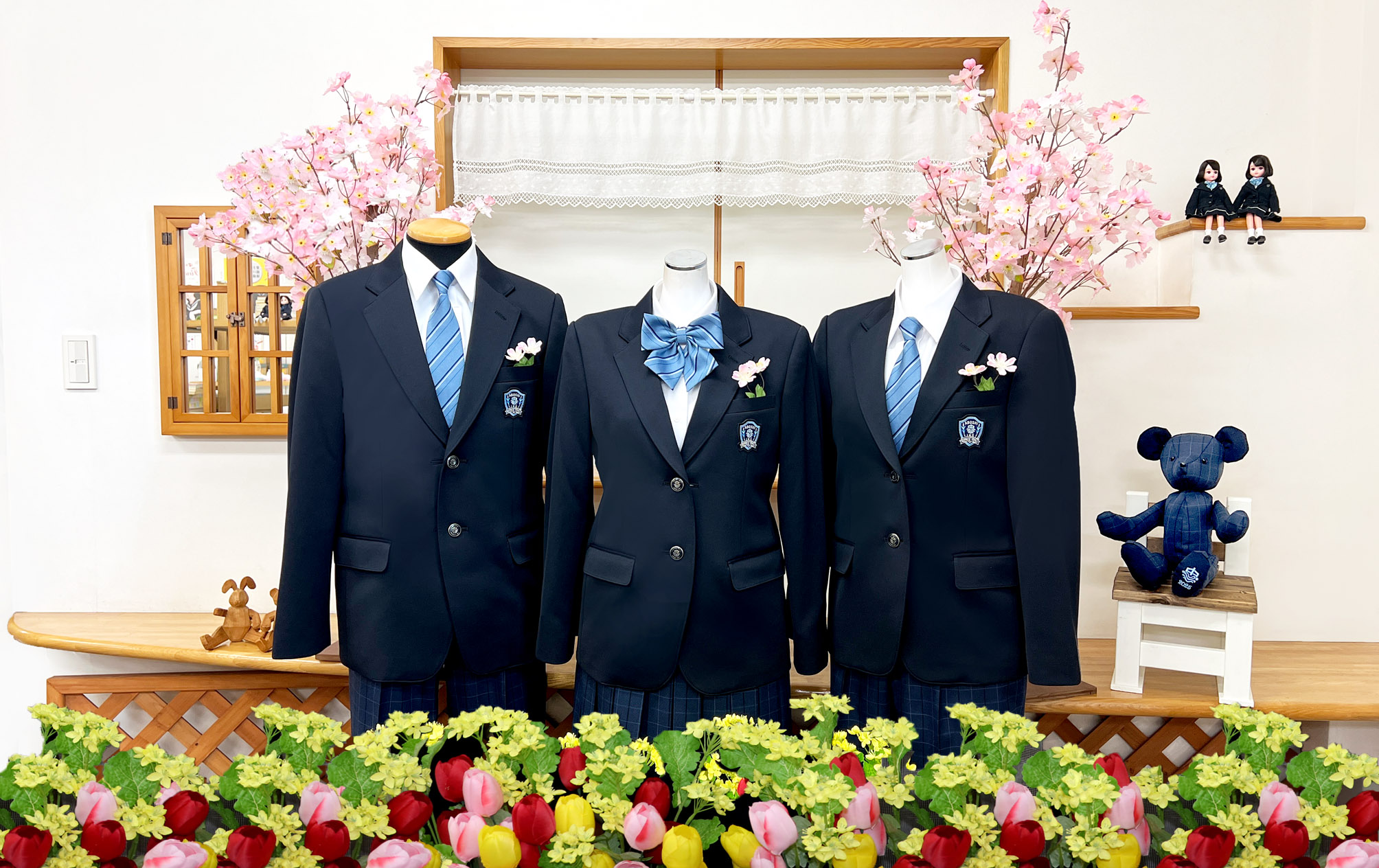 網干中学校　新冬制服
