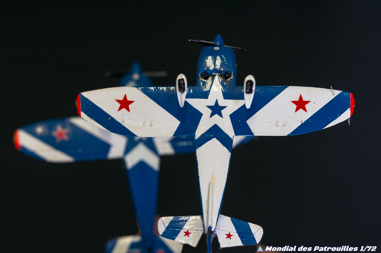 Patrouille Captens en Maquette 1/72