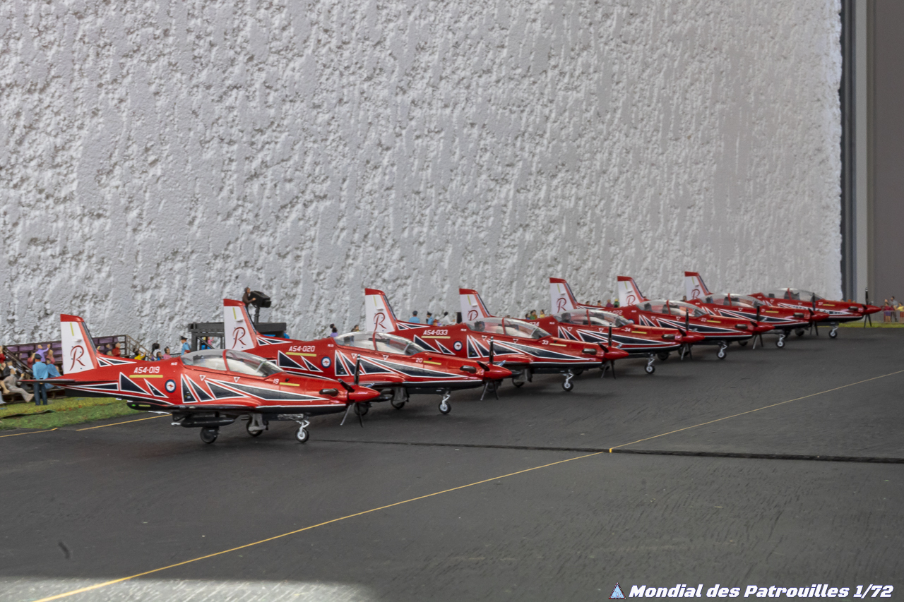 RAAF Roulettes maquette 1/72