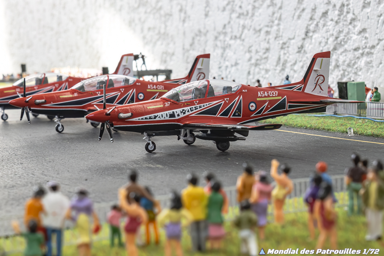 RAAF Roulettes maquette 1/72