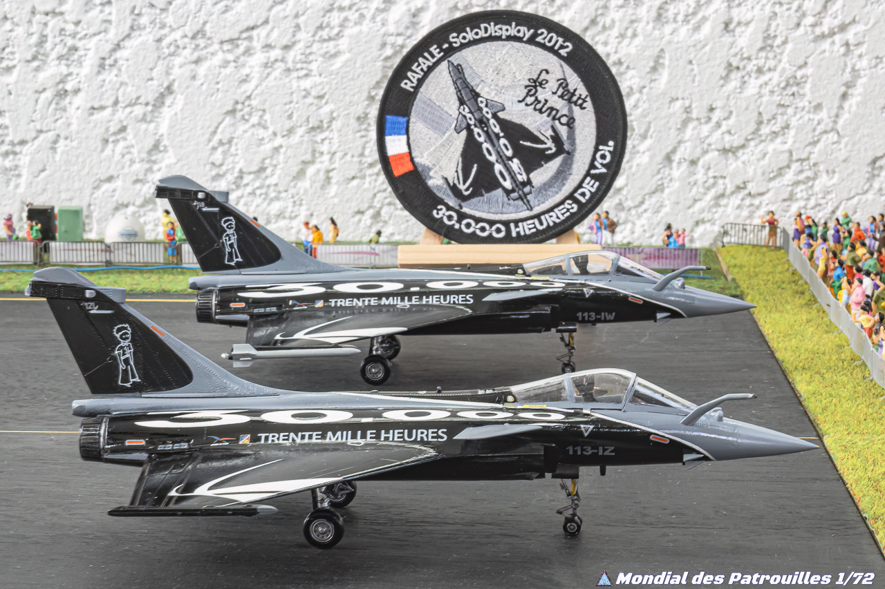 Rafale Solo Display Petit Prince 30.000H maquette 1/72 : 2011