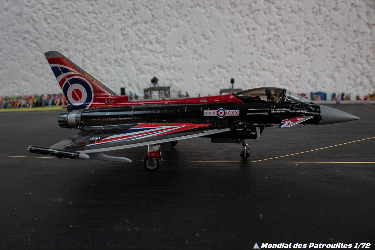 RAF Typhoon Display 2022 maquette 1/72
