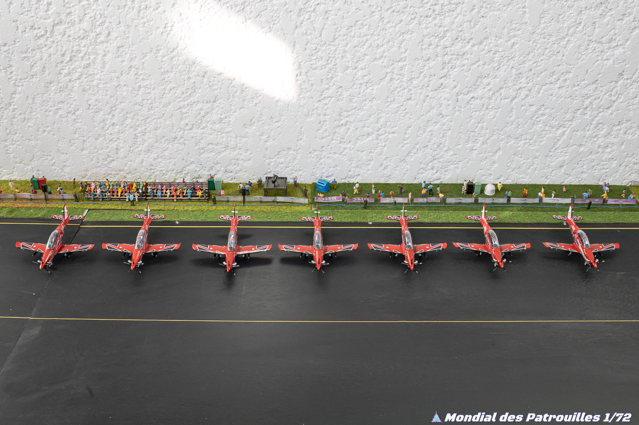 RAAF Roulettes maquette 1/72