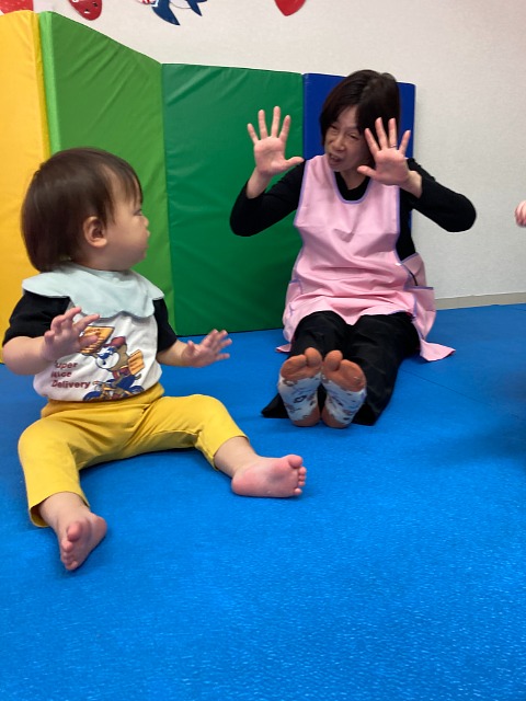 最後はみんなで体操をしたよ