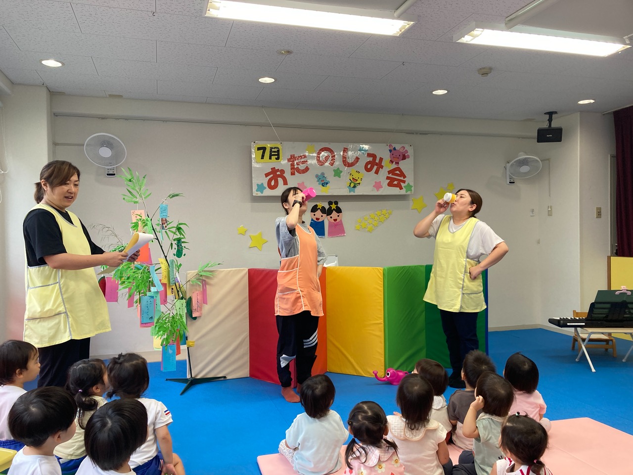 水あそびのお話し