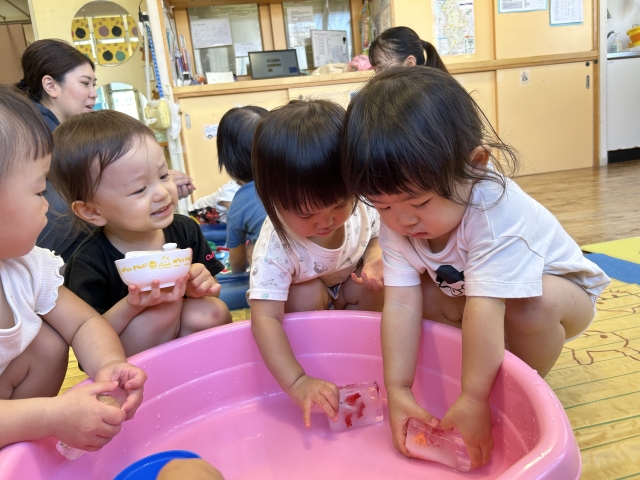 氷あそび