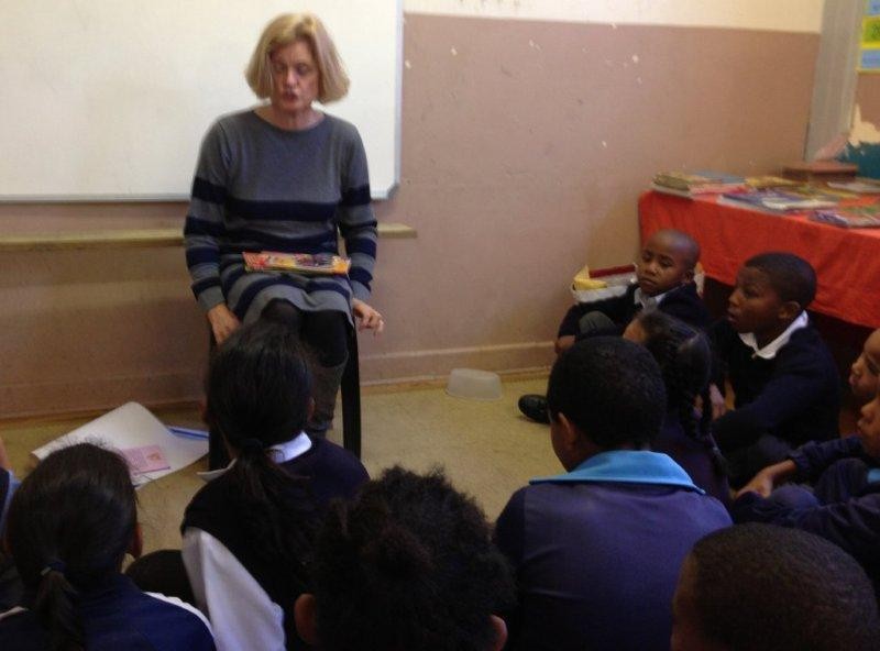 Skoolbesoek in die Overberg.