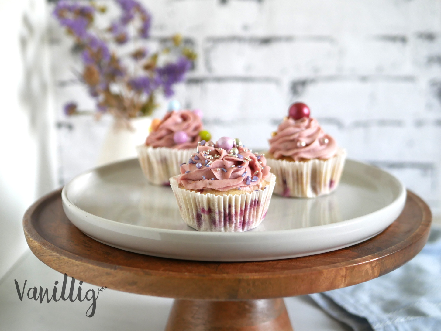 Rezept Himbeere Cupcakes