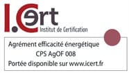 logo icert, agrément efficacité énergétique