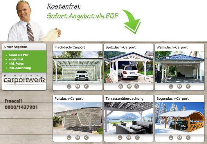 Kostenloser Carport Und Terrassendach Konfigurator