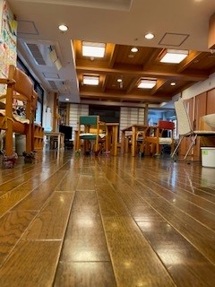 上履きでお過ごしいただけます