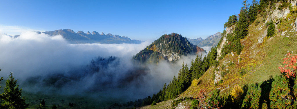 Traumaussicht zu den Churfirsten
