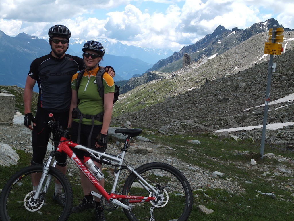 Auf dem Pass
