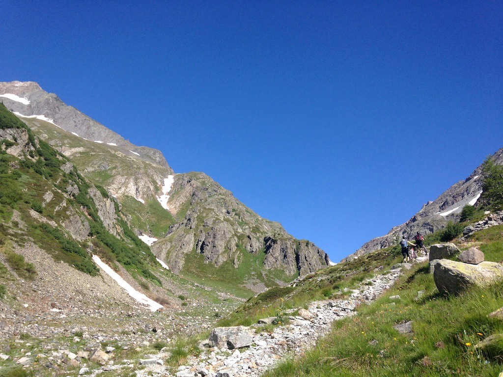 Blick zum Murettopass