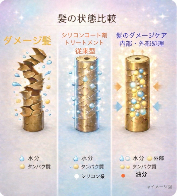 ケアニストダメージケア(傷んだ髪の治療)トリートメントを超えた髪のダメージケア