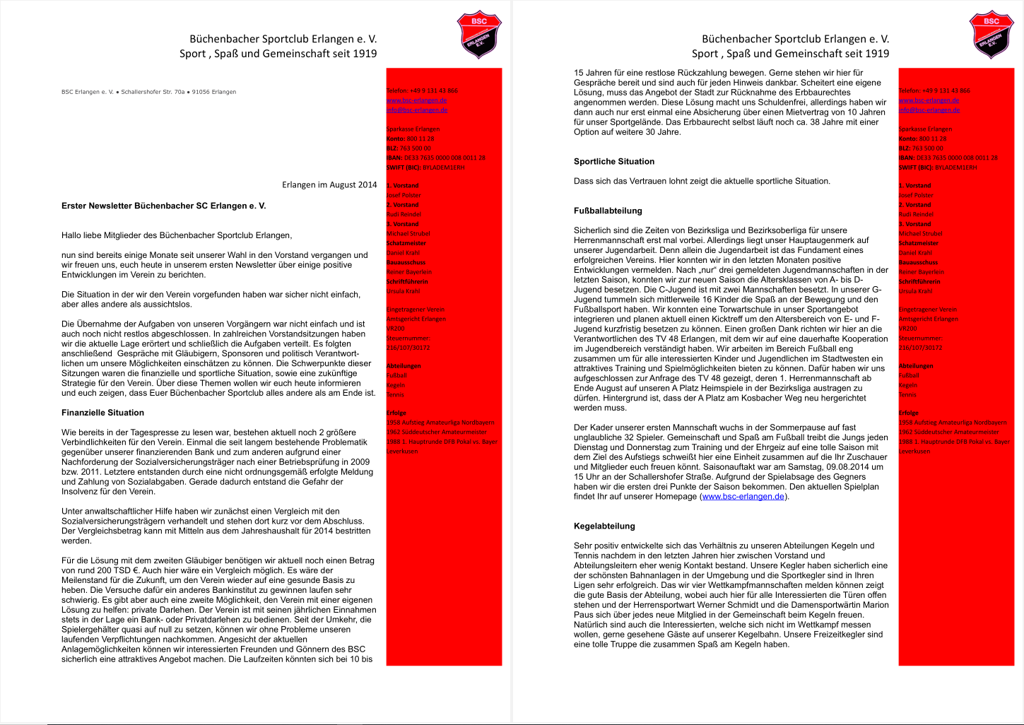 Newsletter 1