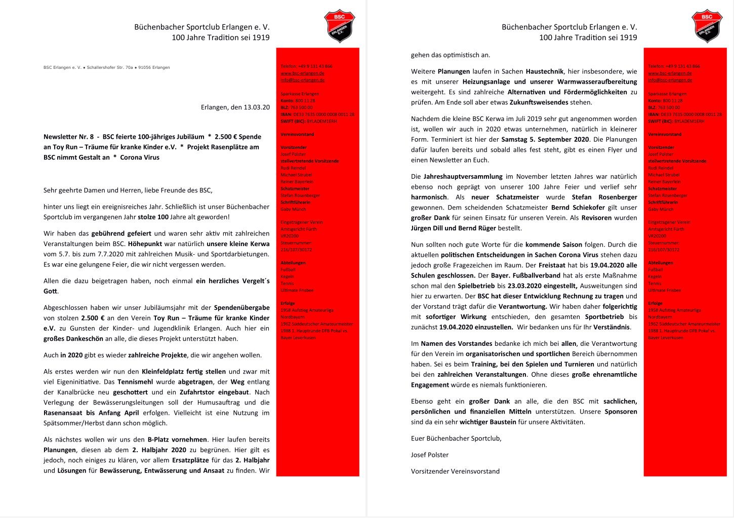 Newsletter 8
