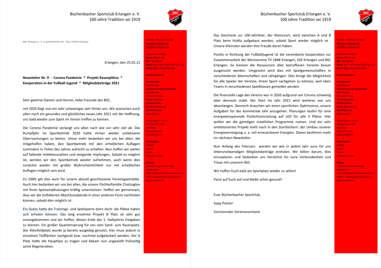 Newsletter 9