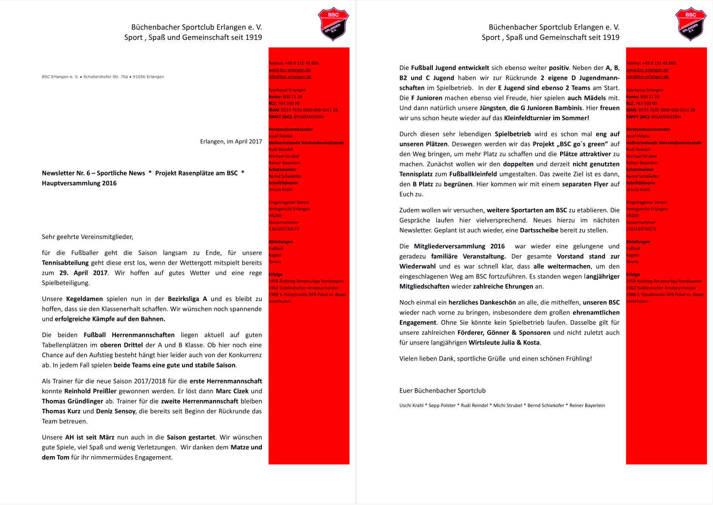 Newsletter 6