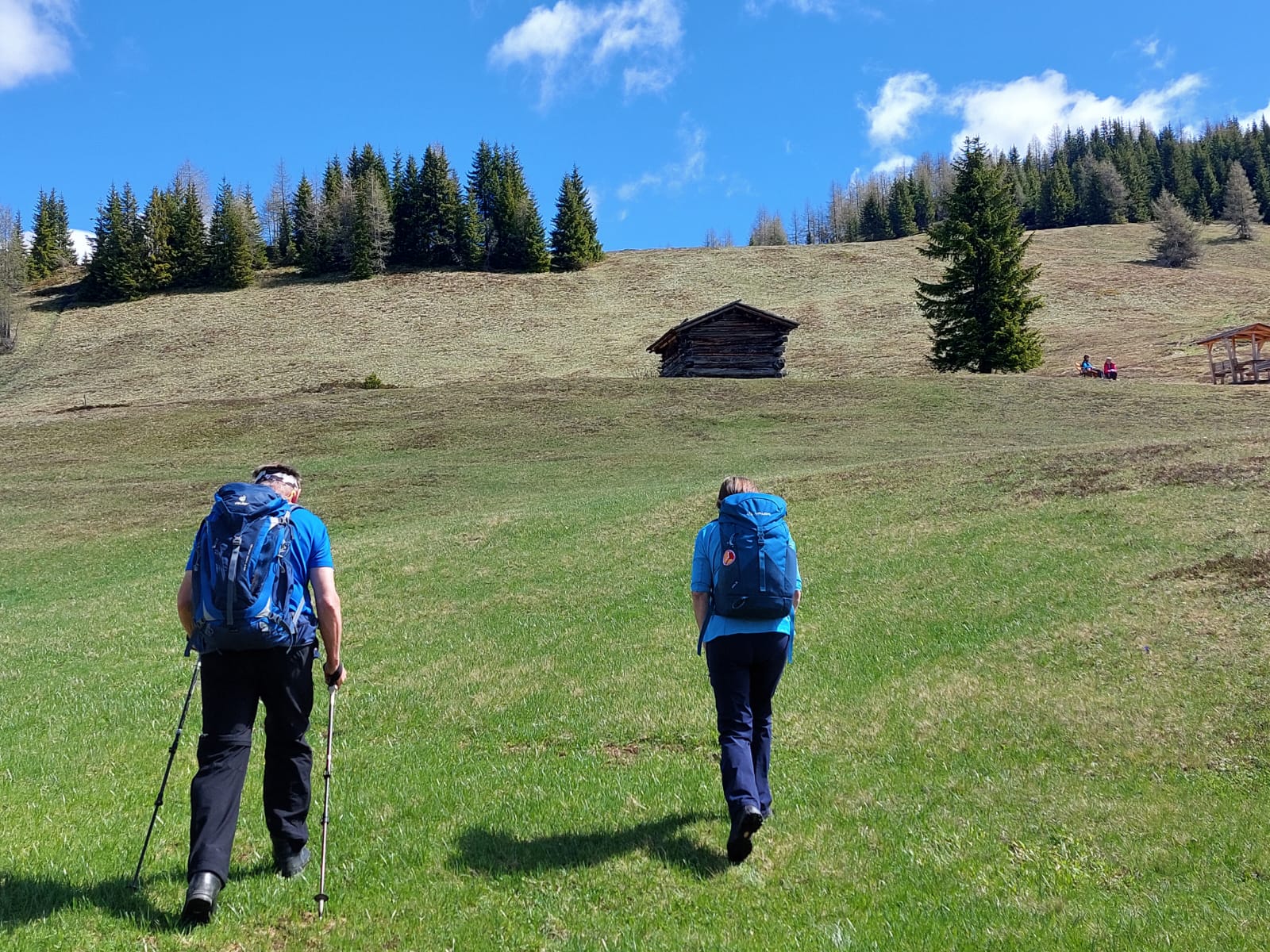 unterwegs zum Dorfberg