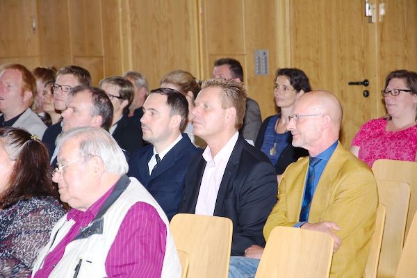 Herr Bertram und Herr Bosse als Vertreter der Stadtverwaltung