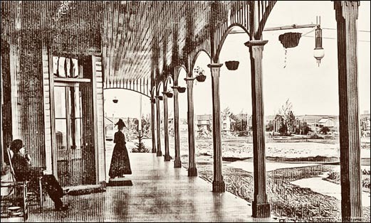 Hôtel Roberval en 1895 (source: Livernois)