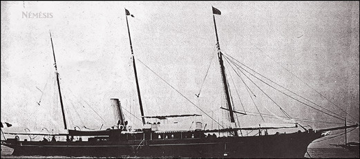 Nemesis à Albert Menier, le premier yacht français à avoir croisé en mer de Chine.