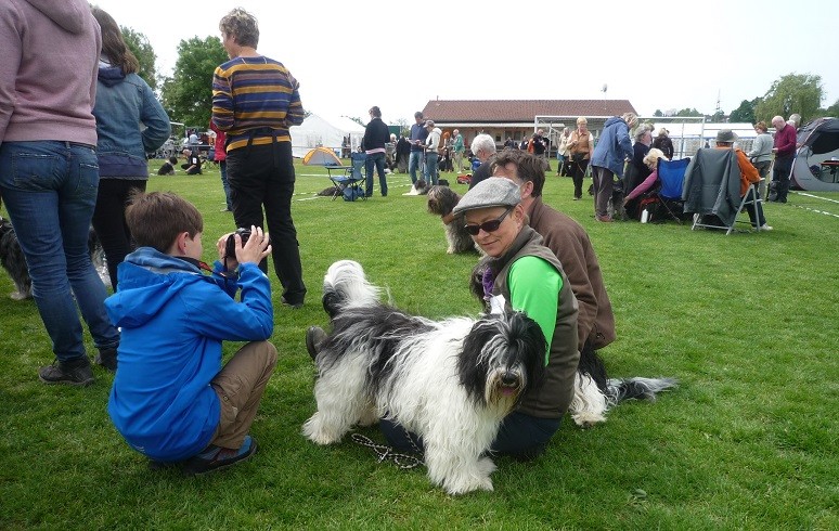 Anja mit Arthur