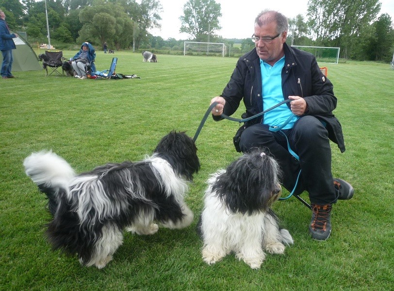 Mario mit Willma und Amara