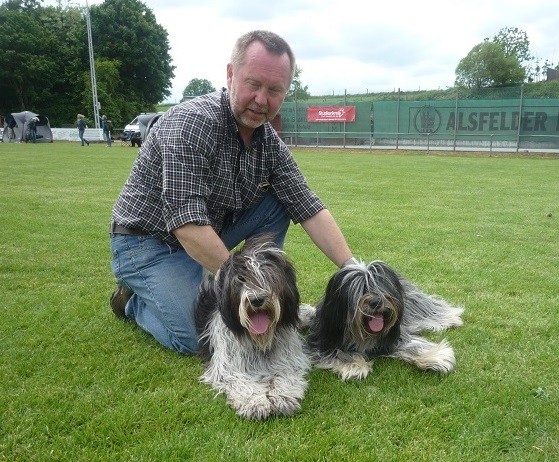 Klaus mit Anna und rechts Caatje