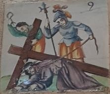 IX Estación, Jesús cae por tercera vez