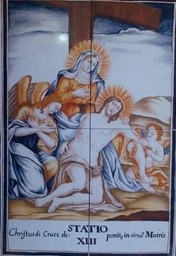 Via Crucis XIII, desierto de las Palmas