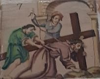 VII Estación, Jesús cae por segunda vez