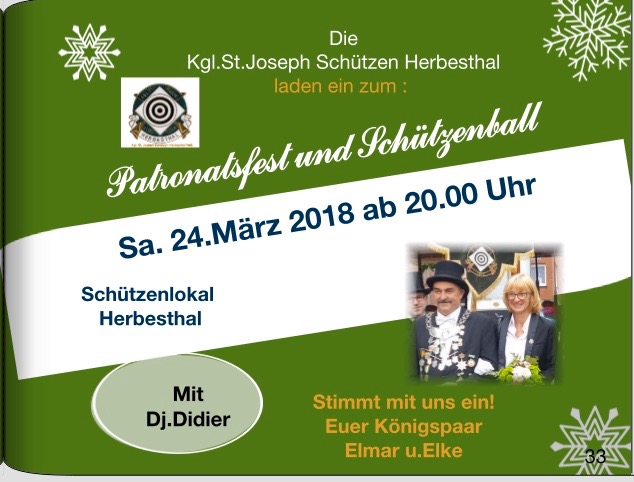 Patronatsfest Königsball