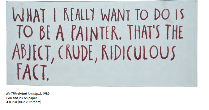 RAYMOND PETTIBON (seen in the catalog "A pen of all work", edited by Massimiliano Gioni and Gary Carrion-Murayari, received while writing an article about Pettibon)