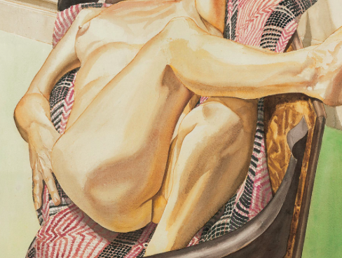 PHILIP PEARLSTEIN (oli on canvas)