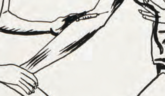 RAYMOND PETTIBON No Title (The heights of...), 1985, detail
