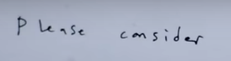 BANKSY handwriting in his letter to Danny Boyle