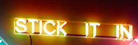BRUCE NAUMAN "American Violence" 1981-82 (neons with clear glass tubing suspension-frame - seen at the 56th Venice Biennial, 2015)