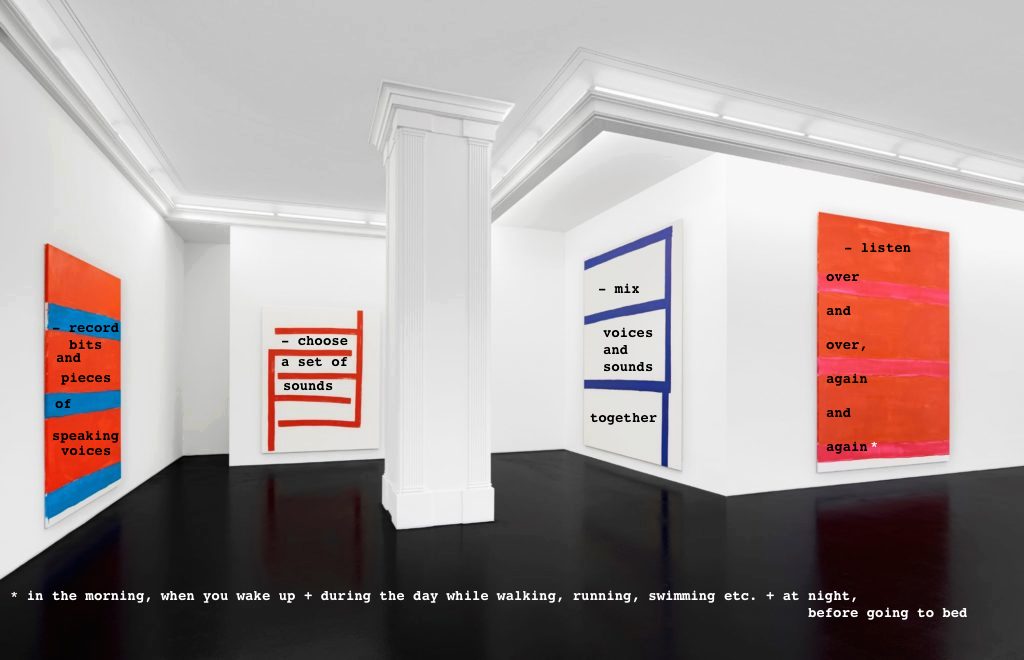 BETH LETAIN, “The Company She Keeps” (Installation View). Courtesy of Peres Projects, Berlin, photo Matthias Kolb. From Artnet News