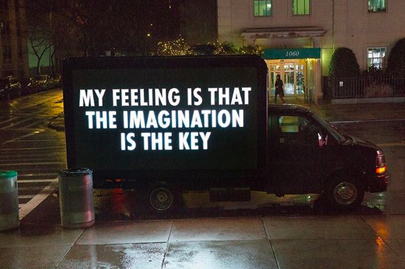 JENNY HOLZER (from her Instagram page)