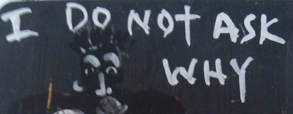 Seen at the Outsider Art Fair New York in 2014