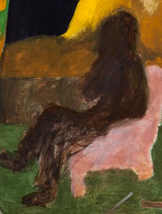 KEN KIFF "Talking with a psychoanalyst: night sky" (© Estate of Ken Kiff. All Rights Reserved, DACS/Artimage 2018. Photo: Angelo Platamura - from a press office package)