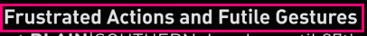 Title of a show by BILL VIOLA (seen on a documentary about him on Youtube)