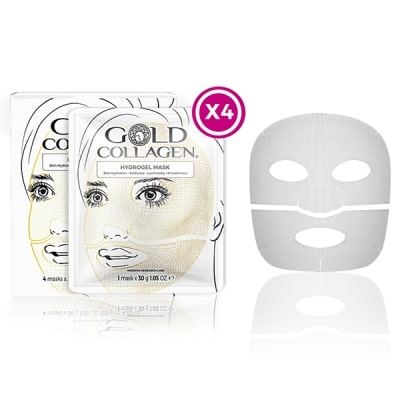 Maschera viso gold collagen credit by gold collagen