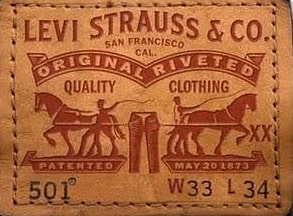 modello 501 etichetta jeans levi strauss