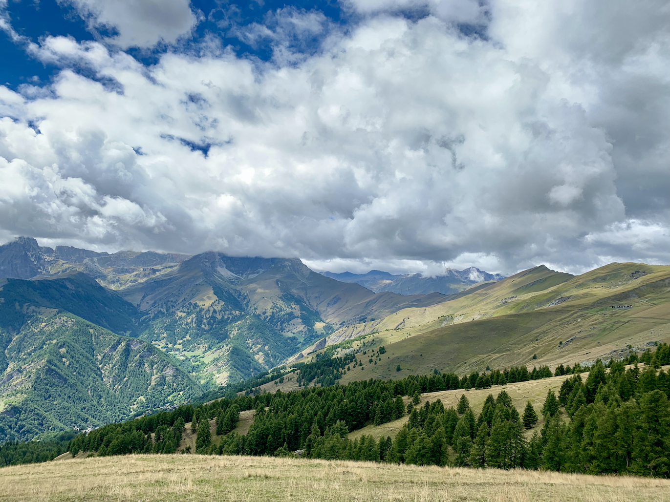 Aussicht vom Colle di Sampeyre